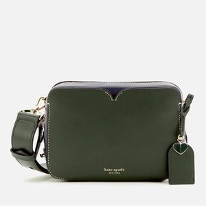 RARE COLOUR - NEW Kate Spade ♠️ Medium Camera Bag Evergreen